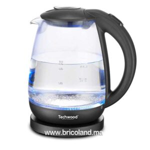 Bouilloire Electrique en Verre 1,7L- 2200W - Techwood-0