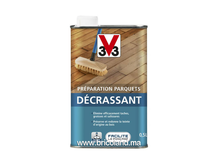 Décrassant - Préparation parquet 0.5L - V33-0
