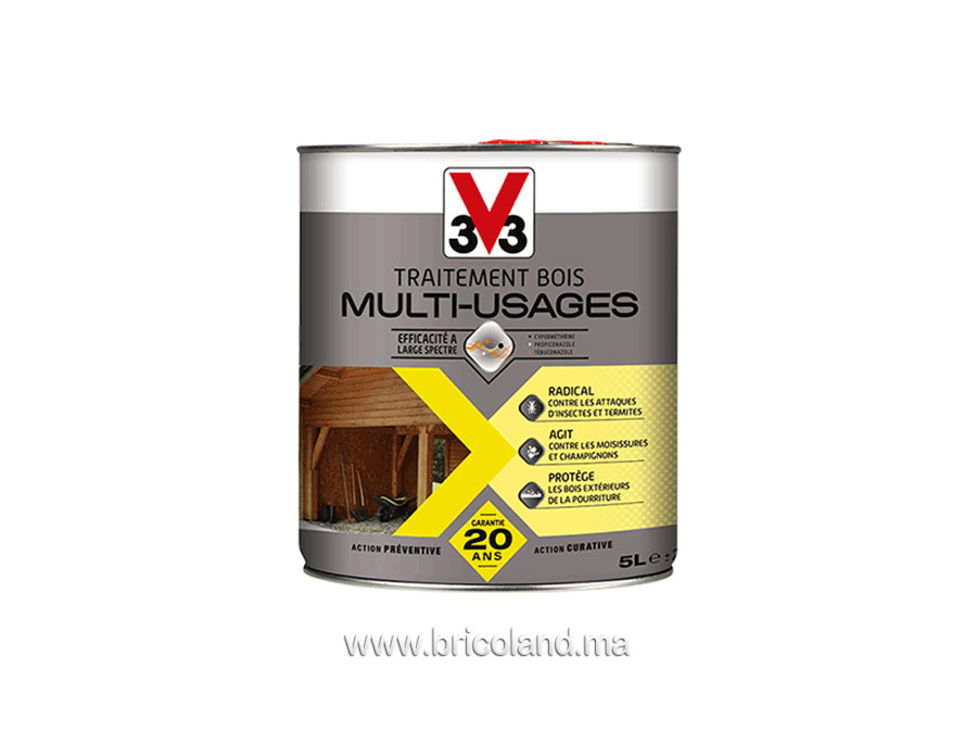 Traitement bois Multi-usages 1L - V33-0
