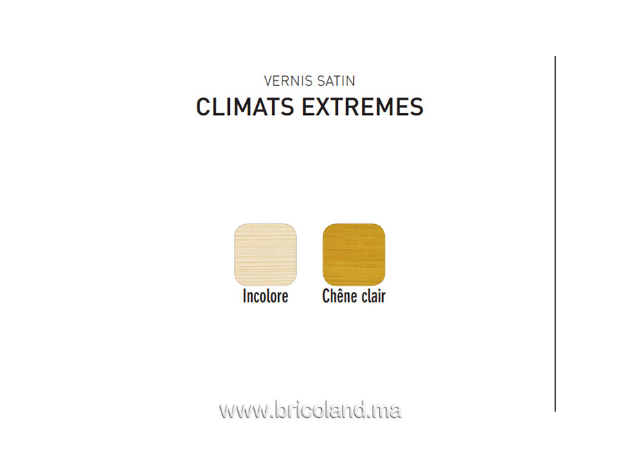 Vernis Climats Extrêmes satin 1L - V33-12967