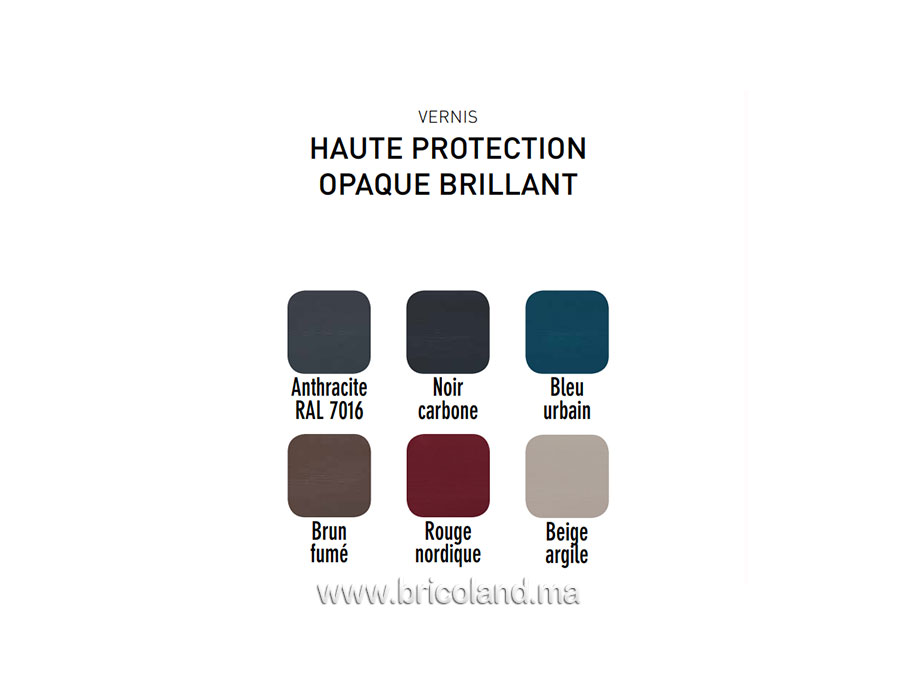 Vernis haute protection opaque brillant 0.75L - V33-12968