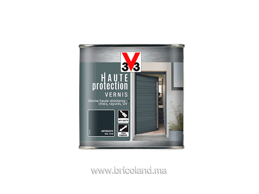 Vernis haute protection opaque brillant 0.75L - V33-0