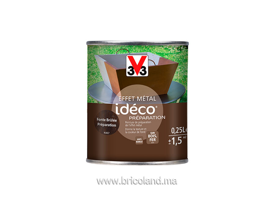 Effet métal Idéco Préparation 0.25L - V33-0