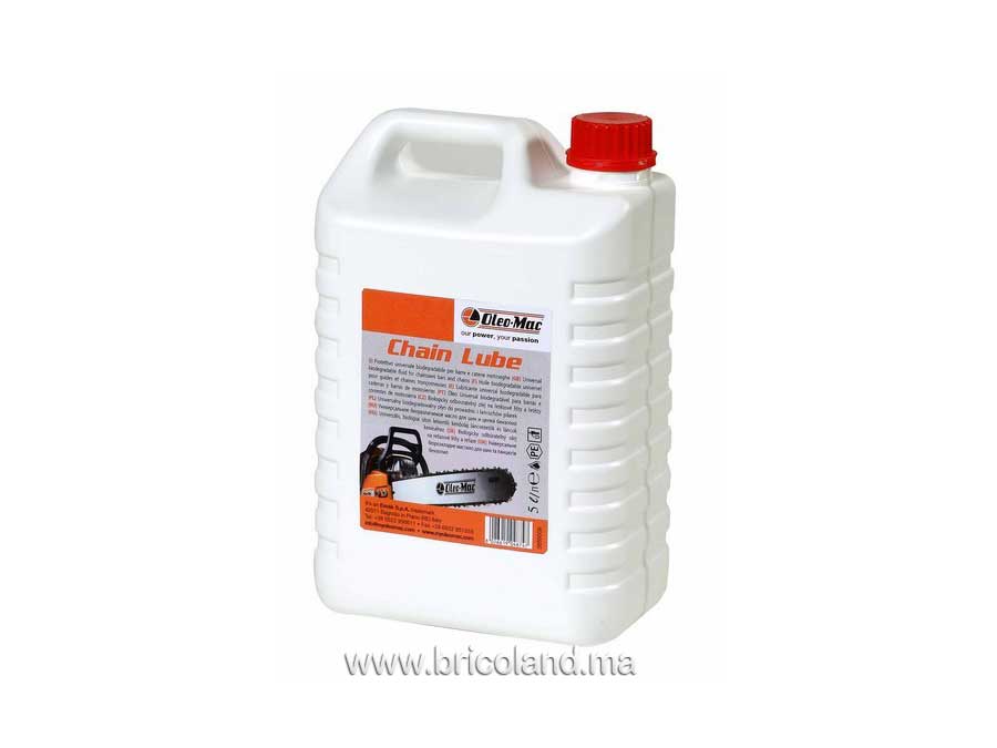 Lubrifiant barre de guidage et chaine 5L - Oleomac-0
