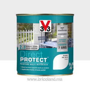 Peinture multi-matériaux Direct Protect Satin 0.5L - V33-0