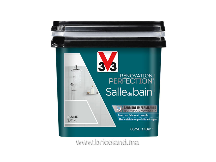 Peinture Rénovation Perfection Salle de bain 0.75L - V33-0