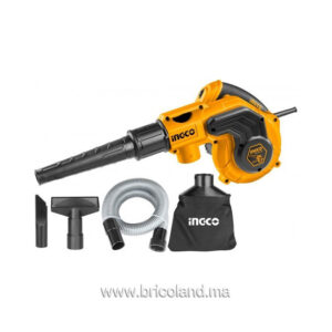 Souffleur Aspirateur électrique AB8008 + 4 accessoires - INGCO-0