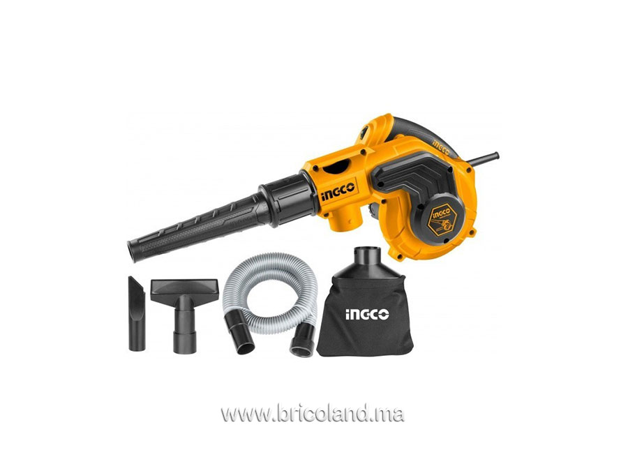 Souffleur Aspirateur électrique AB8008 + 4 accessoires - INGCO-0
