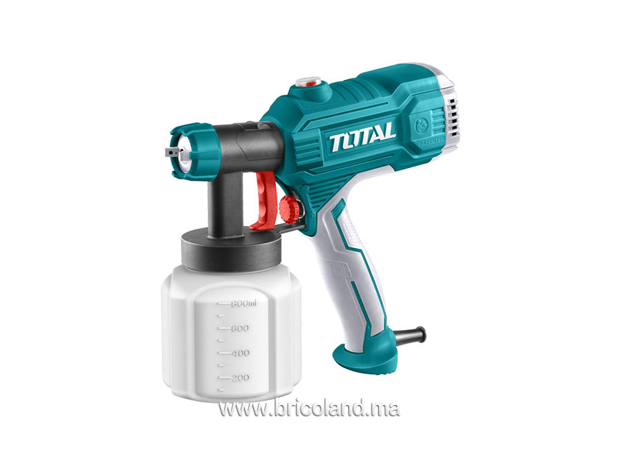 Pistolet à peinture 450W HVLP TT3506 - TOTAL-0