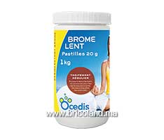 Brome pastille 20g - pot de 1kg - Ocedis-thumbnail