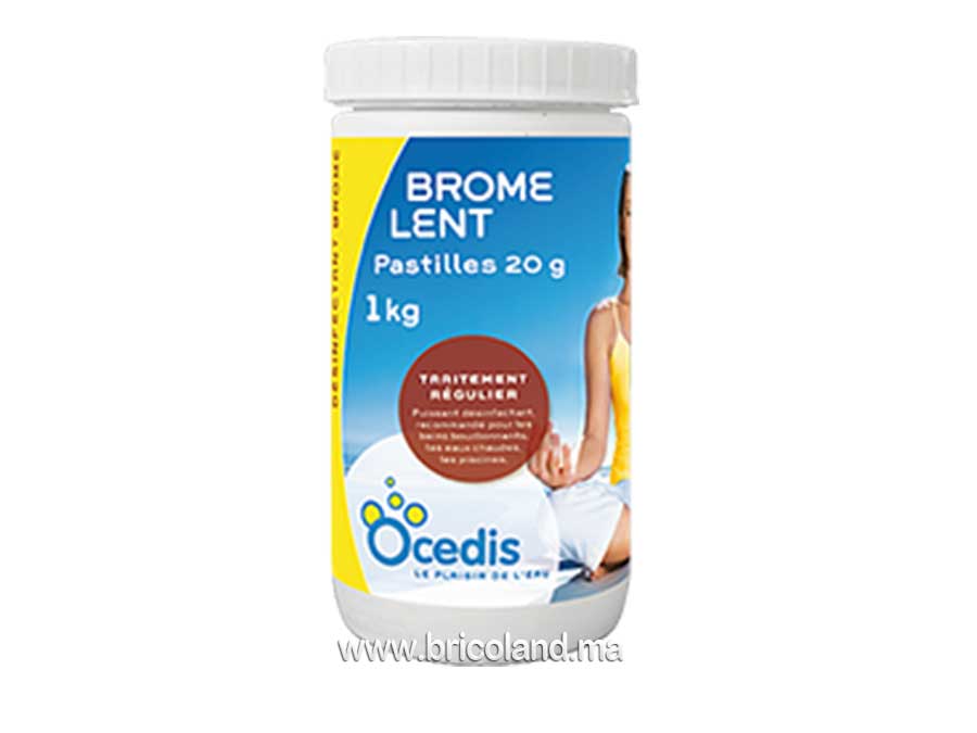 Brome pastille 20g - pot de 1kg - Ocedis-0