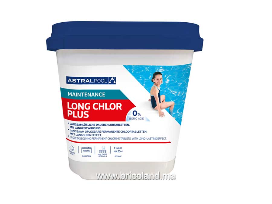 Chlore lent granulé 5kg - Astralpool-0
