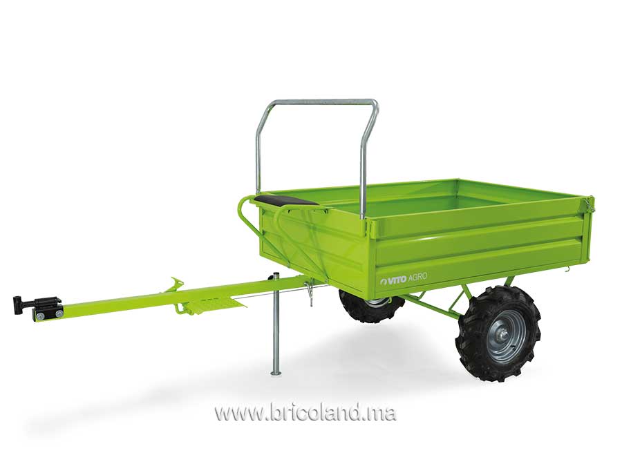 Remorque pour Motoculteur Diesel 12Cv - Vito-0