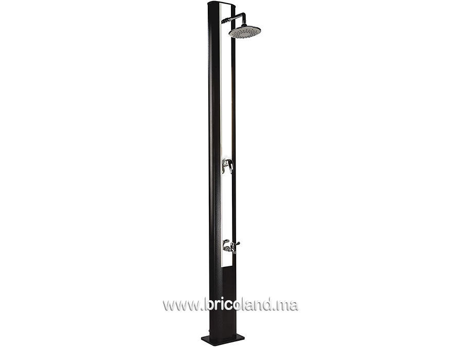 Douche solaire en aluminium DE LUXE 35L - well2wellness-0