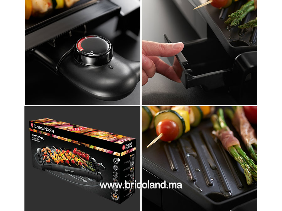 Plancha Incurvée MaxiCook 22940-56 - Russell Hobbs-13631
