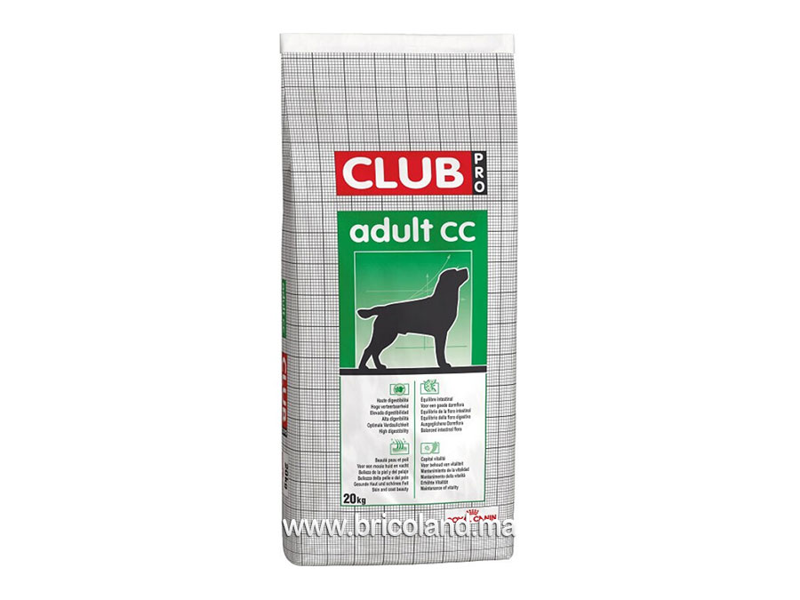 Croquettes pour chiens CLUB Pro Adult CC 20KG - Royal canin-0