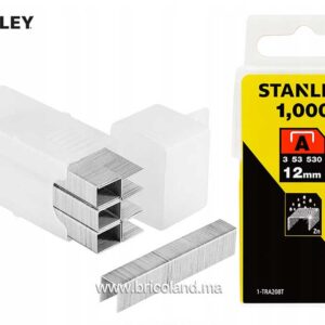 Agrafes 12 Mm Type A - Boite De 1000Pcs STANLEY-0