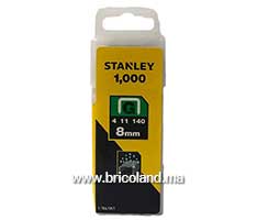 Agrafes 8 Mm Type A - Boite De 1000Pcs STANLEY-thumbnail