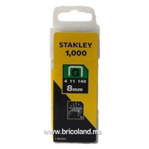 Agrafes 8 Mm Type A - Boite De 1000Pcs STANLEY-0