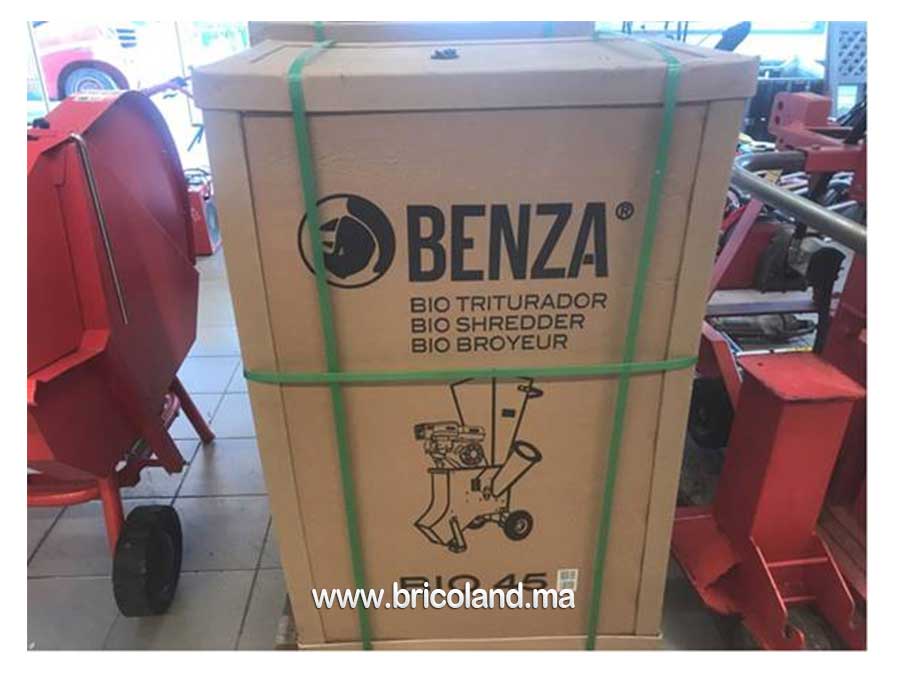 Broyeur de branches thermique 7 CV / 212 cm3 - BIO 45 - BENZA-13779