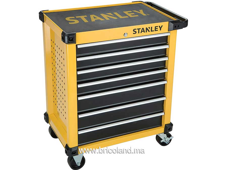 Servante d'atelier 7 TIROIRS Métallique VIDE - STANLEY-13915
