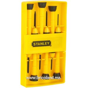 Tournevis Horloger Bimatiere Coffret 6Pcs - STANLEY-0