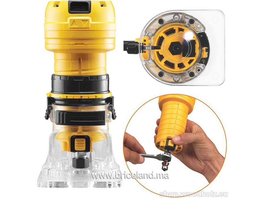 Affleureuse 600W - DeWALT-14097