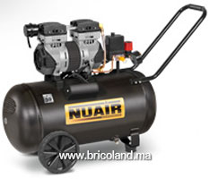 Compresseur d'air 50 litres silencieux SILTEK+ - Nuair-thumbnail