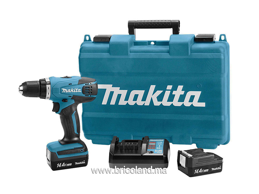 Perceuse visseuse sans-fil 14.4V DF347DWE - Makita-14174