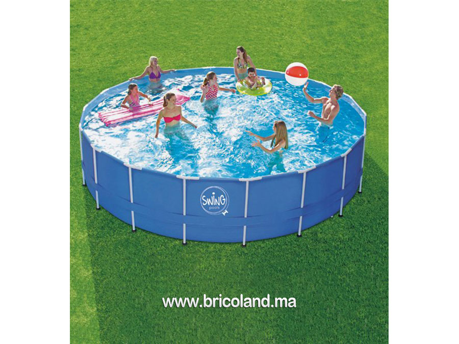 Piscine hors sol tubulaire 3.66 x 0.91m - Swing pools-14046