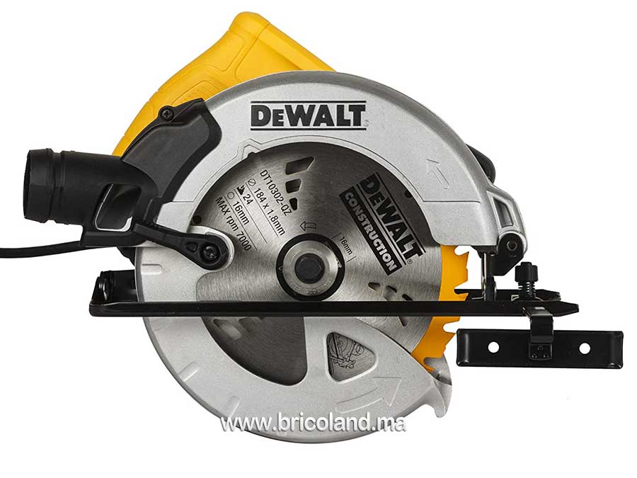 Scie circulaire 184mm 1350W - DeWALT-0