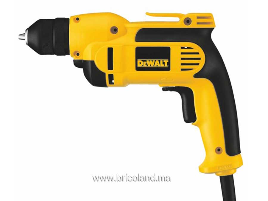 Perceuse 10mm - 700W - mandrin autoserrant - DeWALT-0