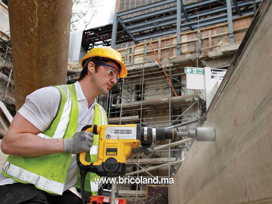 Perforateur burineur SDS-Max 45mm, 1250W, 6Kg - DeWALT-14106
