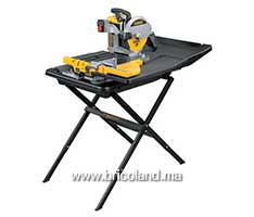 Scie à carrelage humide 10 pouces + support - DeWALT-thumbnail