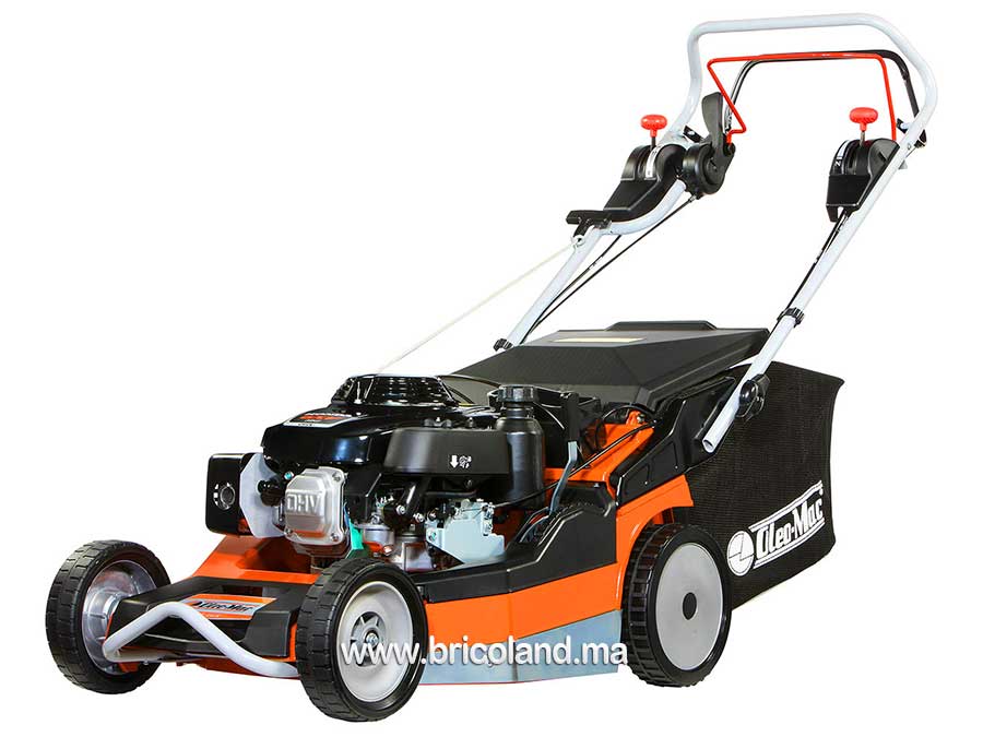Tondeuse à gazon Thermique tractée Moteur HONDA Lux 55 hxf - OLEOMAC-14020