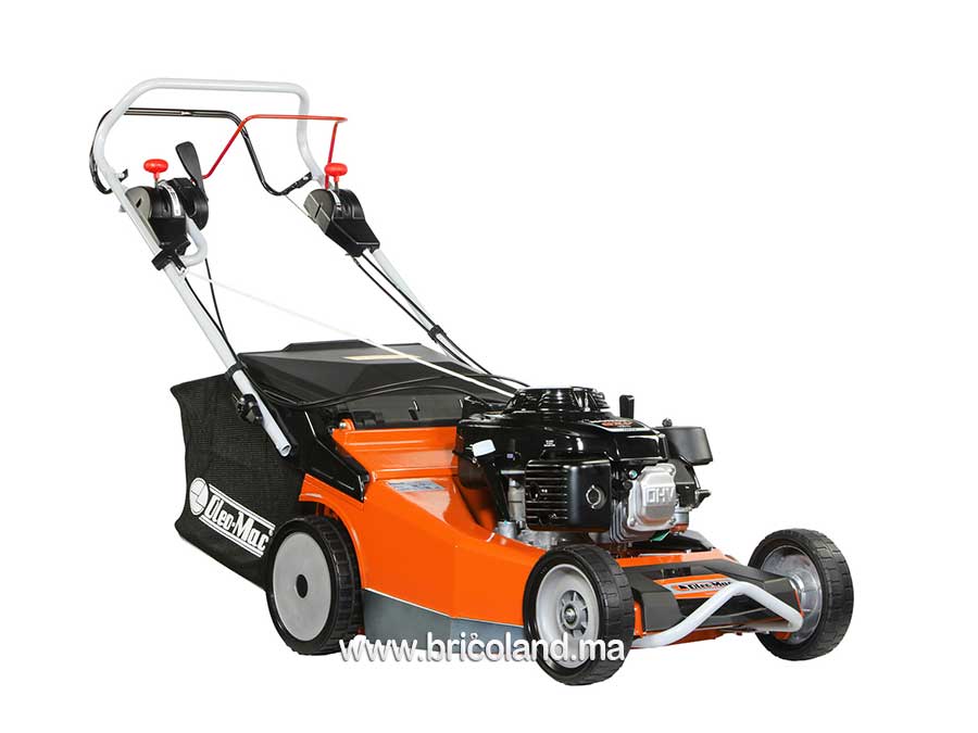 Tondeuse à gazon Thermique tractée Moteur HONDA Lux 55 hxf - OLEOMAC-0