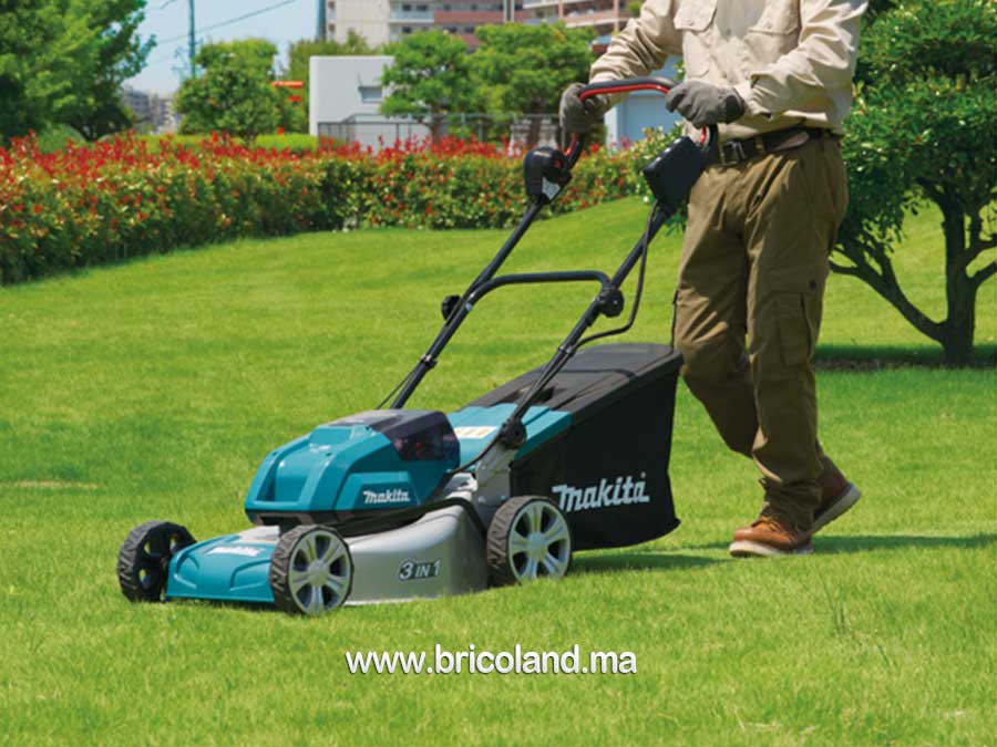 Tondeuse à gazon 46cm sur Batterie 36V - MAKITA-14143