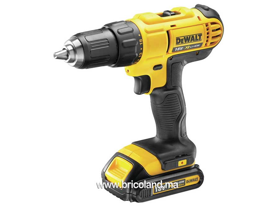 Perceuse visseuse 18V 1.5Ah Lithium - Malette - DeWALT-0