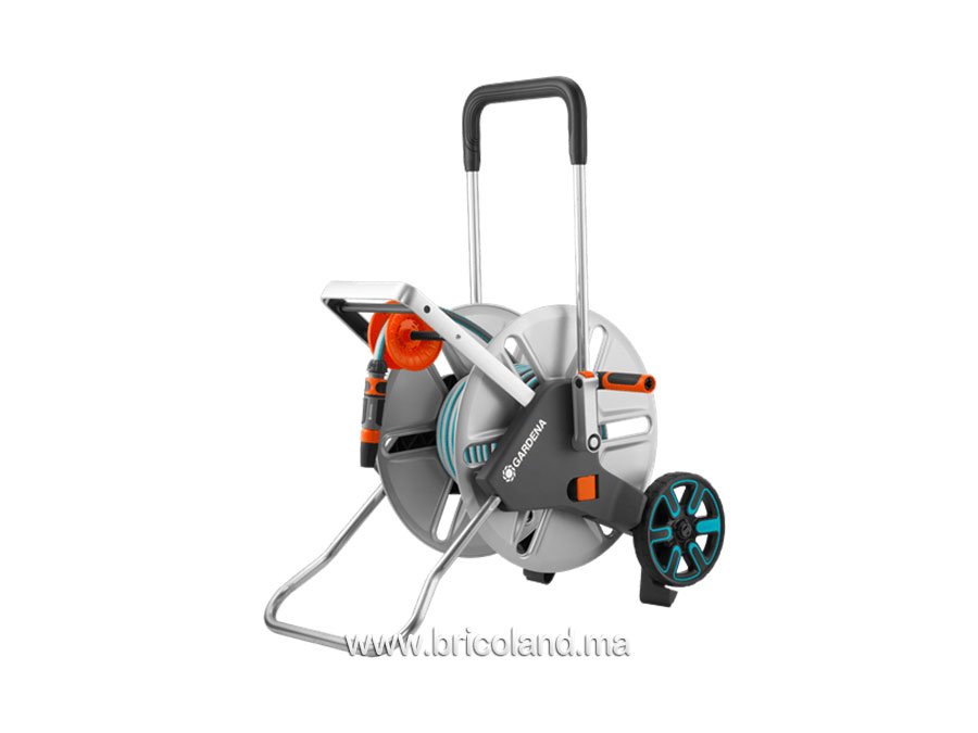 Dévidoir sur roues métallique CleverRoll L Easy 30 m 18552-26 - Gardena-0