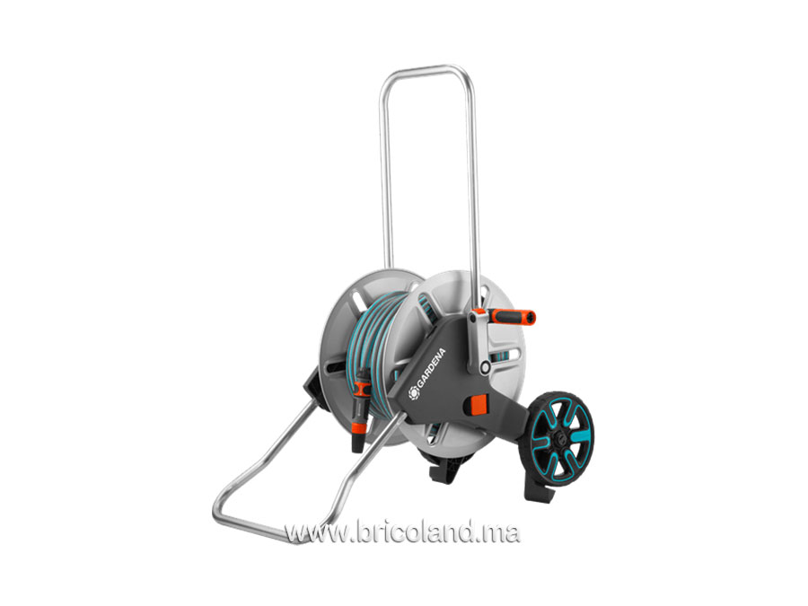 Dévidoir sur roues métallique CleverRoll M 25m 15mm - 18543-26 - Gardena-0