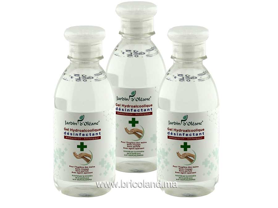 Pack Gel hydro alcoolique désinfectant 100ml x 3-0