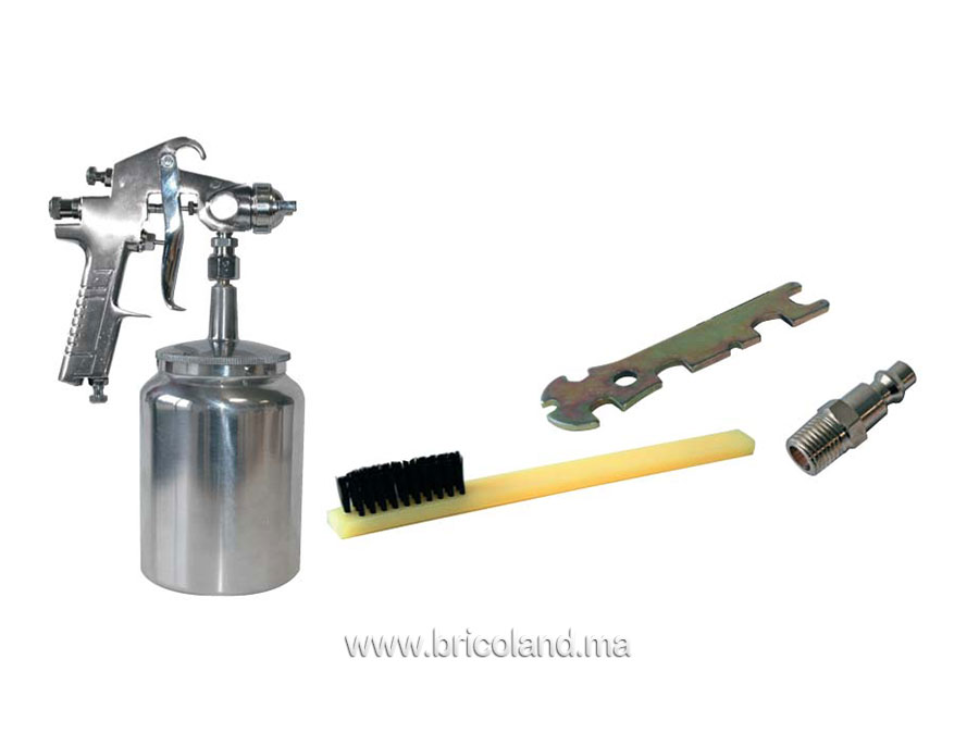 Kit pistolet à peinture avec accessoires 160123XCMR - Comaria-14516