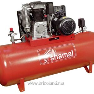 Compresseur d'air 7,5 HP. 500 litres Courroie Triphasé - SHAMAL-0
