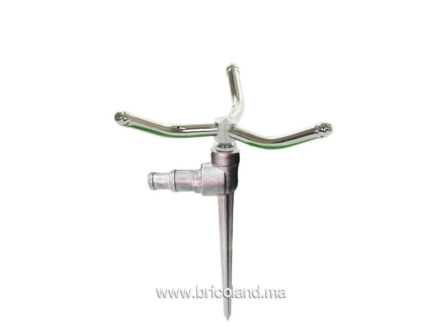 Arroseur rotatif alluminium 3 bras VYR-968 - Vyrsa-0