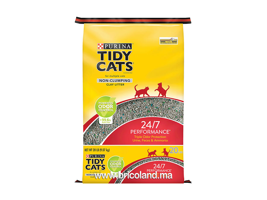 Litière Tidy Cats 24/7 Performance 9kg - Purina-0