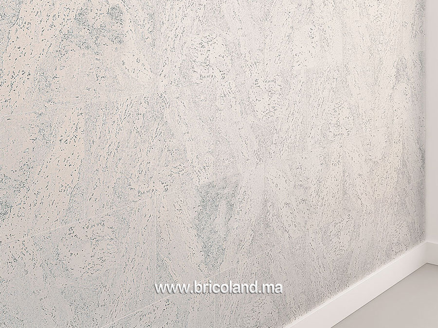 Revêtement mural Flores White waxed 600x300mm - Dekwall-14721