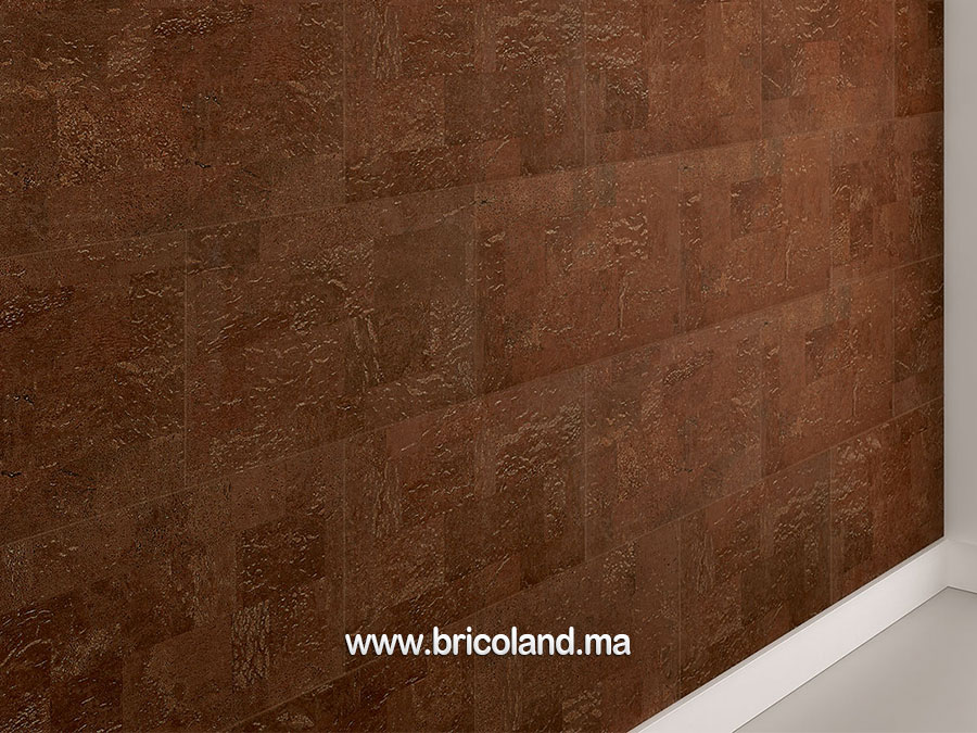 Revêtement mural Malta Chestnut 600x300mm - Dekwall-14735