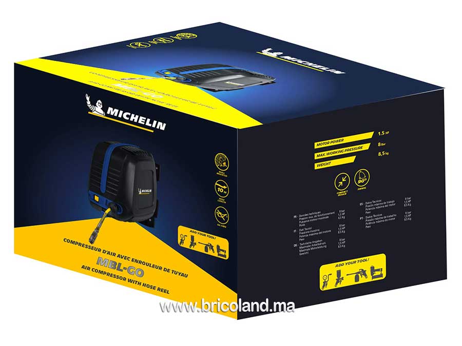 Compresseur d'Air Mural MBL GO - MICHELIN -14750