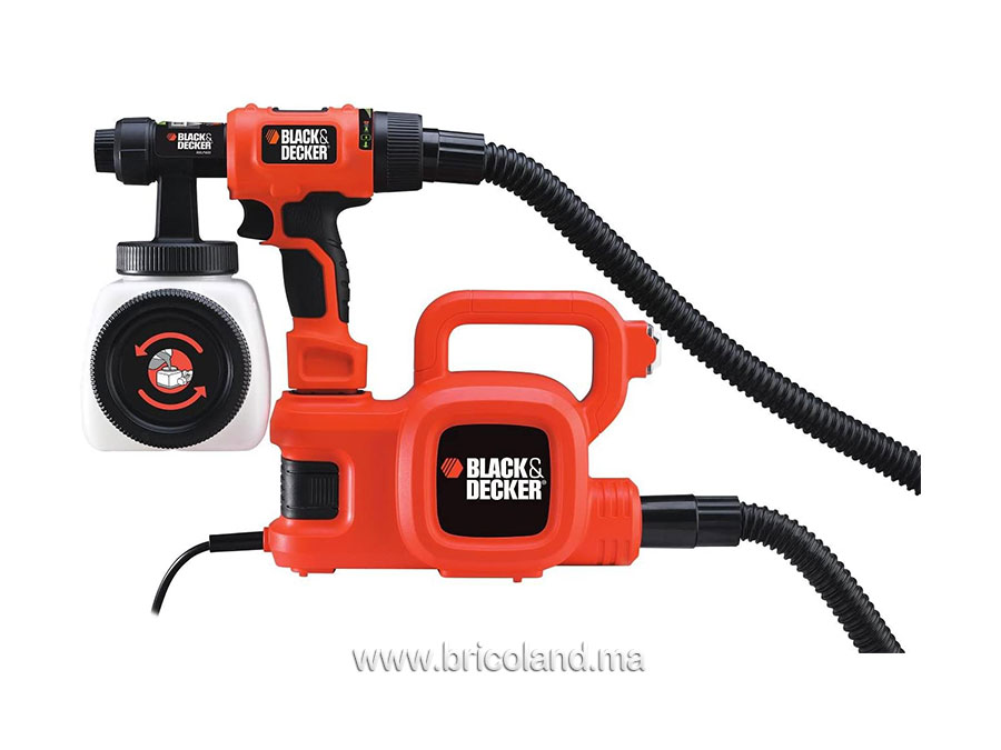 Pistolet à peinture électrique 450 W - BLACK&DECKER-0