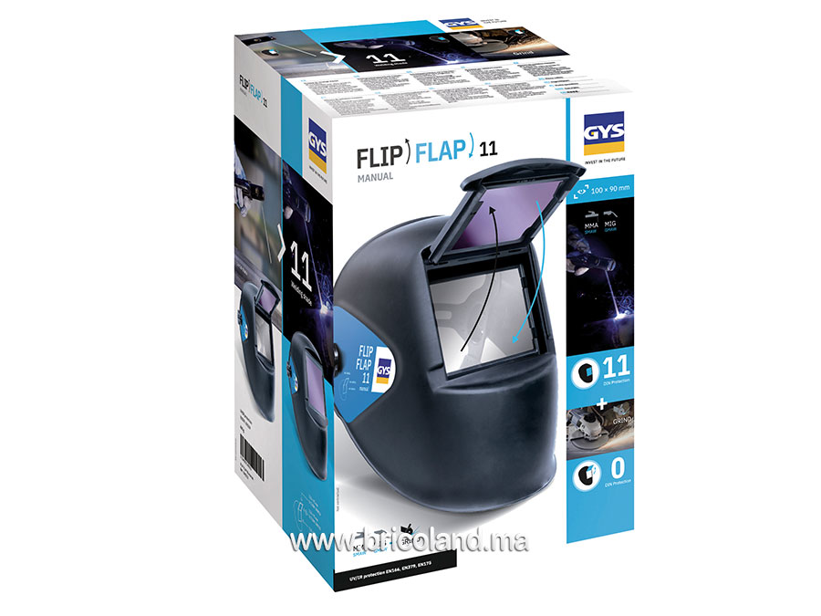 Casque de soudure FLIP FLAP 11 - GYS-15342